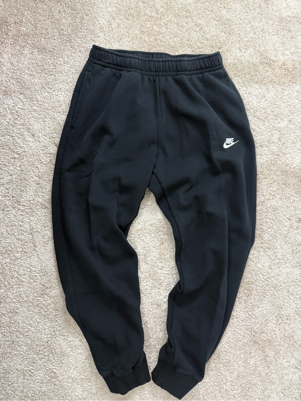 Nike Black Men's  Club Fleece Jogger Pants